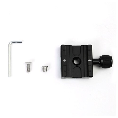 アルカスイス互換 プレート 通販 クイックリリース クイックリリースクランプ 水準器 雲台 ボールヘッド カメラ 三脚 アルミ製 ブラック バブルレベル内蔵 ユニバーサル トラベル コンパクト しっか_6