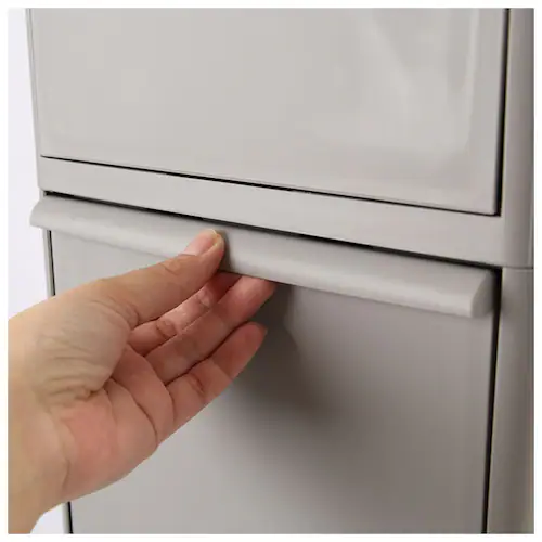 隙間収納 25.5cm 通販 すきま収納 収納ケース 引き出し 奥行46.5 キッチンラック スリム キッチン 収納 ストッカー リビング 冷蔵庫横 シンク横 洗面所 ランドリー 洗濯機横 ライクイッ_4