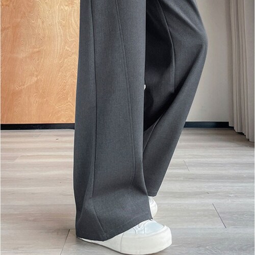 ハイウエスト パンツ レディース 通販 ハイウエストパンツ レディースパンツ カジュアルパンツ ワイドレッグパンツ おしゃれ かわいい ズボン ずぼん 通勤 通学 シンプル 洗濯OK 動きやすい 女性_7