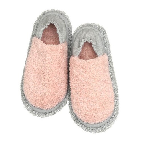 お掃除スリッパ ふわふわ 通販 お掃除 スリッパ フワフワ 洗える 取り外し可能 モップスリッパ モップ ルームシューズ ルームスリッパ 掃除モップ メンズ レディース 掃除用品 もこもこ おそうじ _7