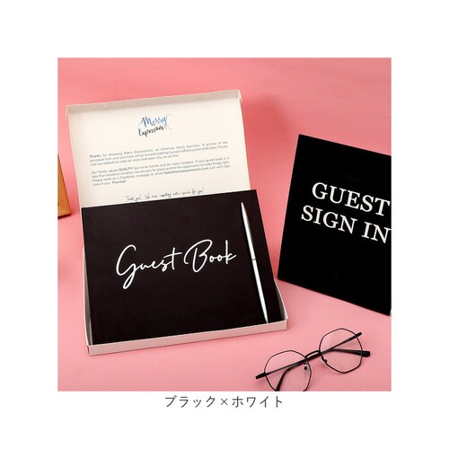 ゲストブック 芳名帳 通販 来客リスト 記帳簿 芳名録 ゲストサイン 受付 来場者 ブライダル ウェディング 式典 イベント 結婚式 披露宴 総会 発表会 展示会 展覧会 個展 冠婚葬祭 冠婚葬祭用品_11
