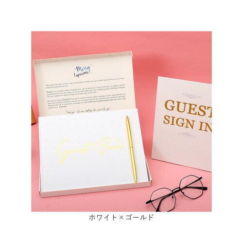 ゲストブック 芳名帳 通販 来客リスト 記帳簿 芳名録 ゲストサイン 受付 来場者 ブライダル ウェディング 式典 イベント 結婚式 披露宴 総会 発表会 展示会 展覧会 個展 冠婚葬祭 冠婚葬祭用品_12