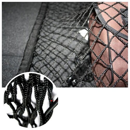 トランクネット 通販 カーゴネット ラゲッジネット カー用品 アクセサリー 自動車用品 ネット 網 車 荷物 固定 ベルト 荷物固定 荷崩れ防止 車載用 収納 ワンボックス セダン_3