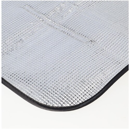 エアコン室外機カバー アルミ 通販 ウィテック WJ-9900 室外機カバー 約 80×40cm エアコン カバー 断熱 断熱シート 省エネ 節電対策 日よけカバー 日除けカバー 保護カバー 簡単装着_8