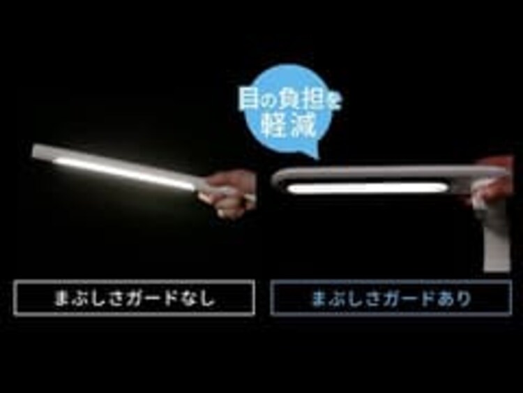 LEDデスクライト スタンド/USBポート付 LDL-501RN-W ホワイト7