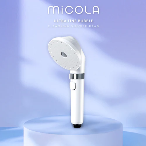 MiCOLA ウルトラファインバブル クレンジングシャワーヘッド シェルホワイト_18