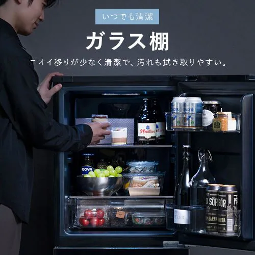 ① 153L Ⓚe60L ɓubN  l炵 ƒp 2hA 50cm IRSN-BLK15A I[ubN_9
