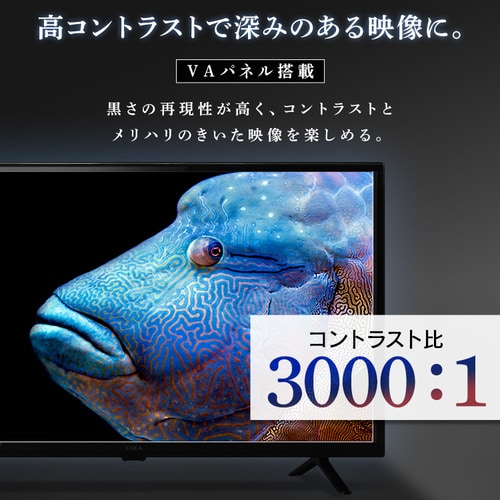LUCA 液晶テレビ 32V型 LT-32WSX-F1 110558 │アイリスオーヤマ
