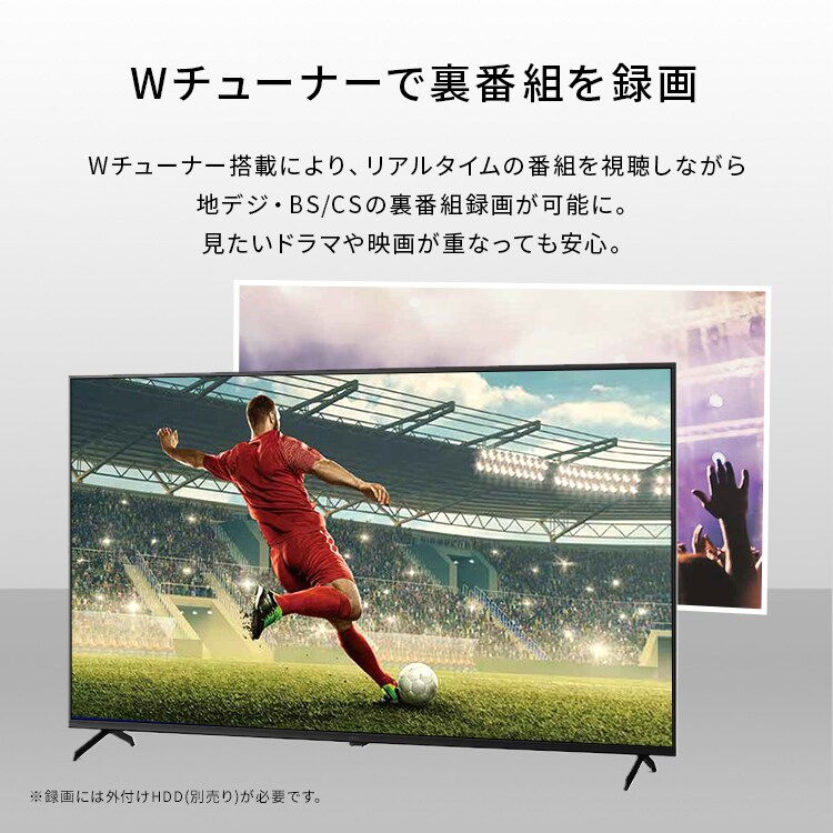 LUCA 液晶テレビ GoogleTV搭載 65V型 4K HDR LT-65UGX-F1 112084