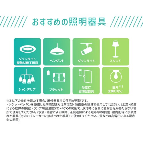 LED�V���J�d�� E26 40W���� �����F LDA3N-G�^W-4LW_3