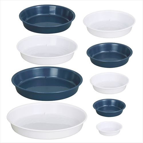 鉢受皿 中深型 5号 ダークブルー 157227 │アイリスオーヤマ公式通販