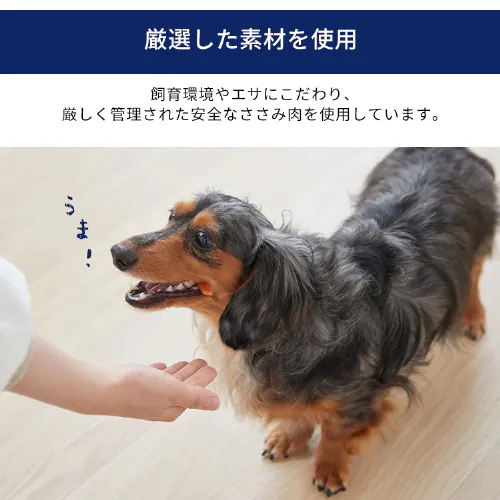 【3袋セット】まるごとささみジャーキー 100g 細切り プレーン P-IJ-HS100_4