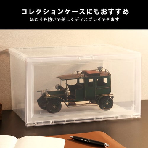 6個セット】ディスプレイボックス DB376 クリア 1908895│アイリス