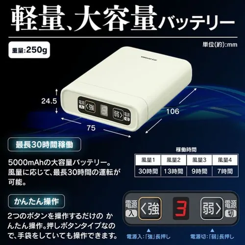 長袖 M クールウェア PRO ファン バッテリーセット 迷彩_13