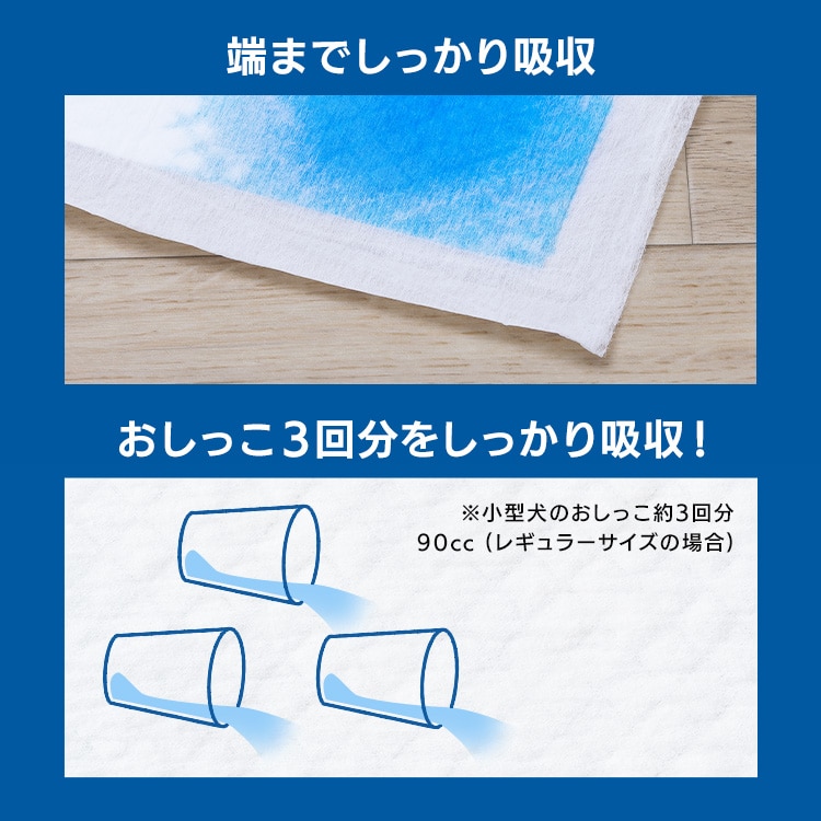 88枚】 超速吸ペットシーツ 厚型 ダブルワイド 22枚×4袋 CSPS-88DW