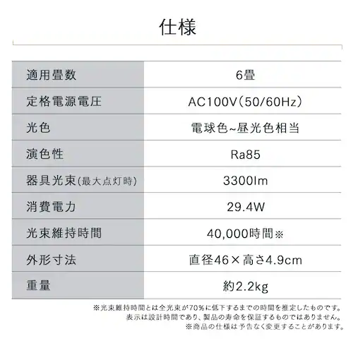 LED V[OCg 6  F HEHsv Rt 5Nۏ CLP-6DL_16
