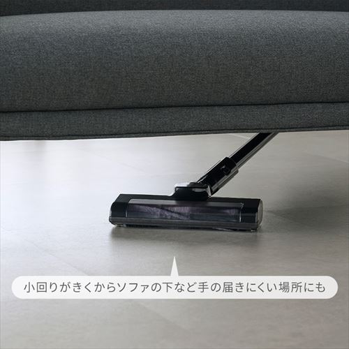 充電式サイクロンスティッククリーナー SCD-185PM-B ブラック