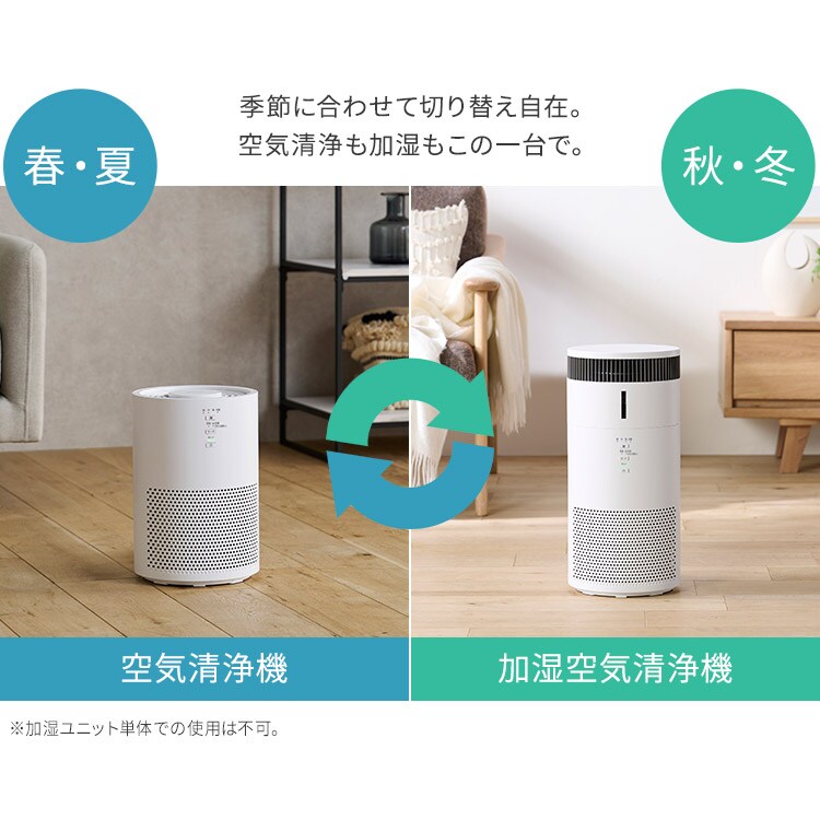 加湿空気清浄機 10畳 KAP-SH202-W ホワイト［B］ 209803 │アイリス