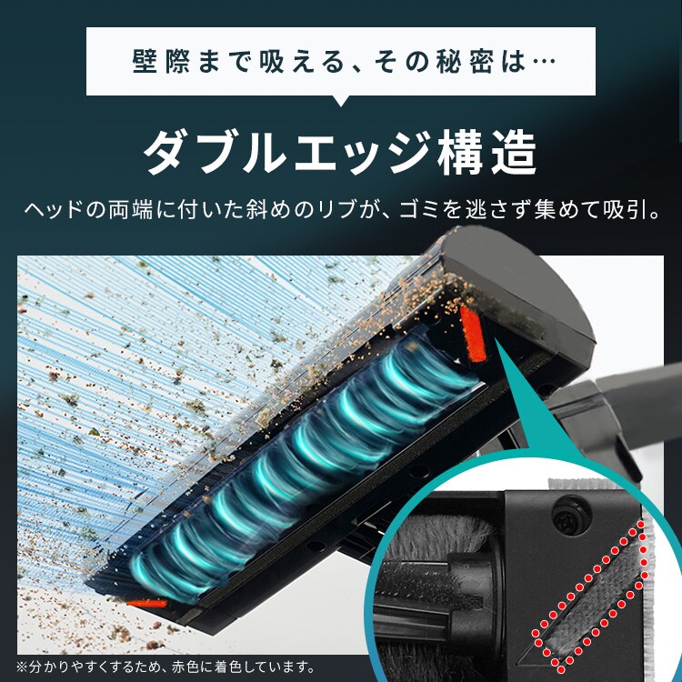 充電式サイクロンスティッククリーナー SCD-R4P-B ブラック 210061