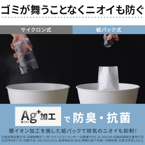 充電式紙パックスティッククリーナー SBD78DCBLP-W ホワイト マルチツールセット_7