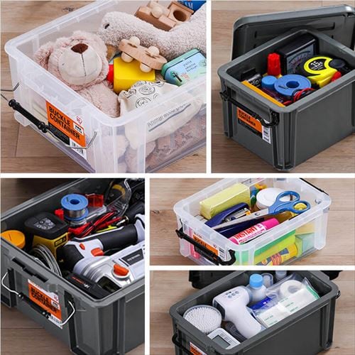 バックルコンテナ BL-45R クリア 299205 │アイリスオーヤマ公式通販