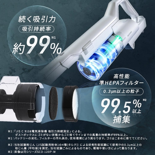 アイリスオーヤマ　コードレス掃除機　SCD-122P-W Amazon.co.jp: 【軽量タイプ】 アイリスオーヤマ(IRIS OHYAMA