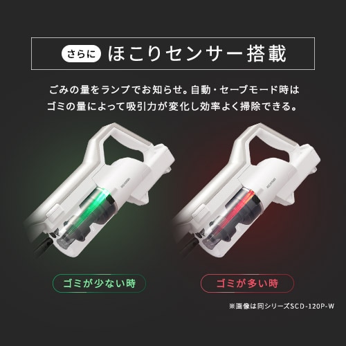 掃除機 コードレス サイクロン 自走式 軽量 置くだけで充電 SCD