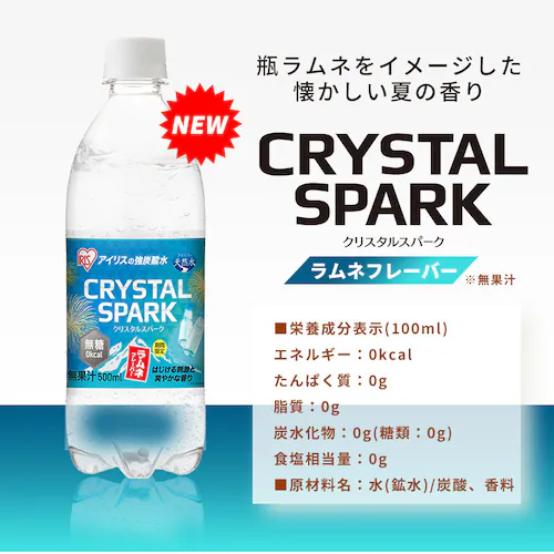 CRYSTAL SPARK 6 ݔspecial12{Zbg 500ml_9