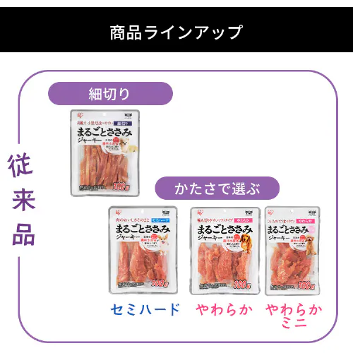 まるごとささみジャーキー 100g キューブ 野菜入り P-IJ-CV100 犬 おやつ【代引き不可】_8