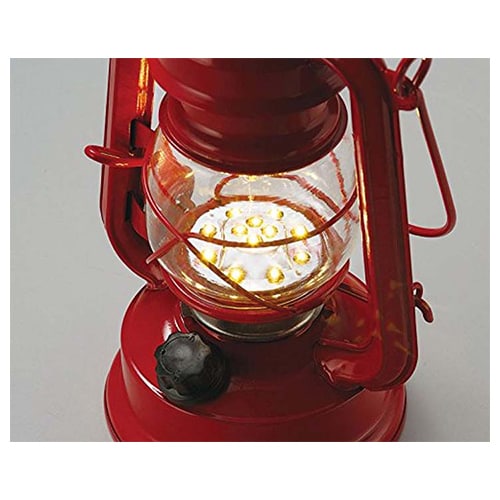 ウォームウール LEDフェーリアランタン 4006919-13 レッド 7020106