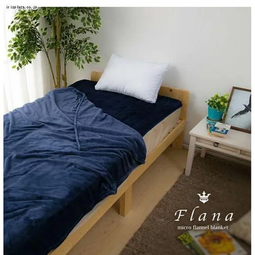 Flana毛布 ダブル フランネルファイバー 洗濯可 ピンク _5