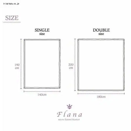 Flana毛布 ダブル フランネルファイバー 洗濯可 ピンク _6