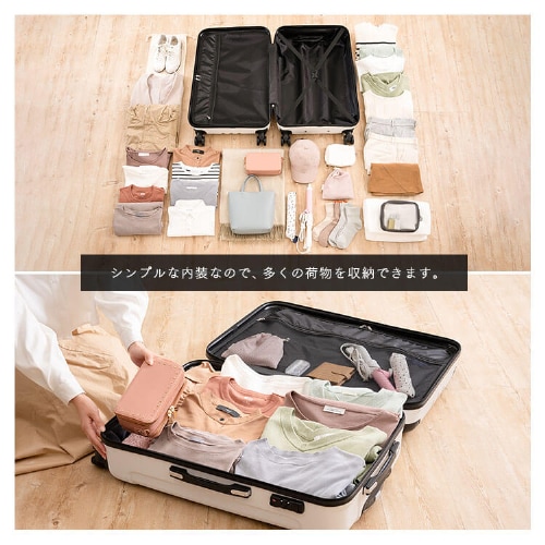 スーツケース Lサイズ 94L ダブルキャスター KD-SCK ツヤタイプ