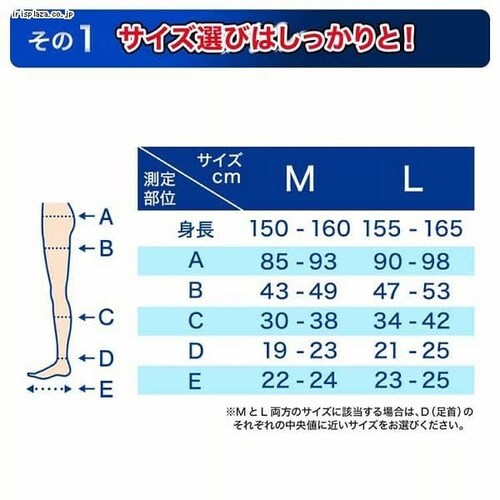 おうちでメディキュット スパッツ L ブラック _5
