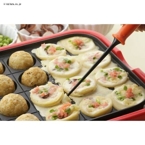 たこやき YAMAZEN 着脱式たこ焼き器 20個[1枚タイプ] NEOG-K024-B | ノジマ