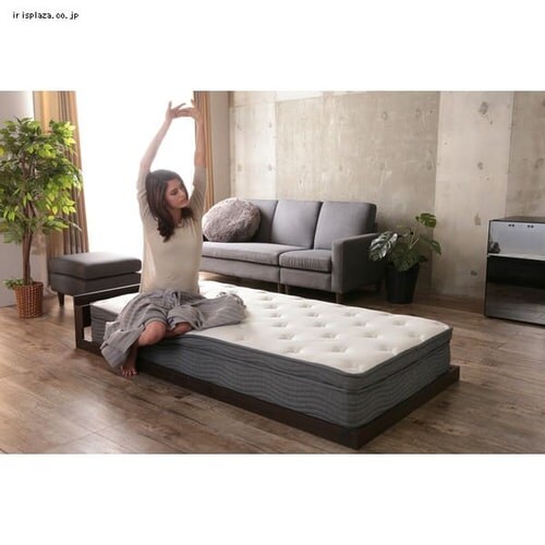 ダブルポケットコイルマットレス S ホワイト _3