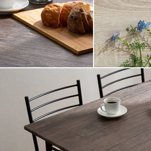 ダイニングテーブルセット 4人用 5点セット ナチュラル_5