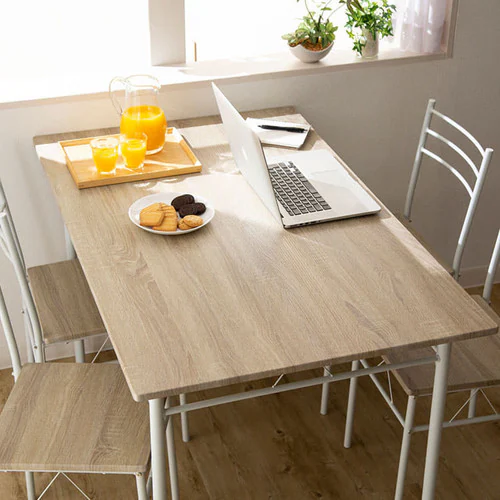 ダイニングテーブルセット 4人用 5点セット ナチュラル_6