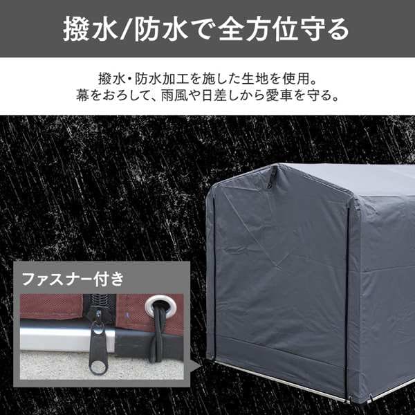 レビューキャンペーン対象／サイクルハウス 3台用 ACI-3SBR