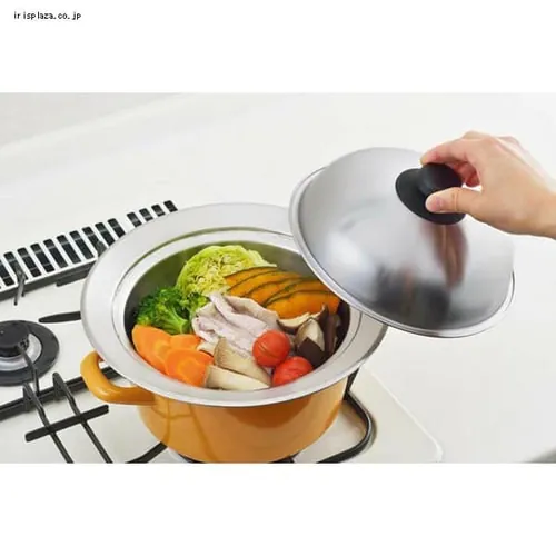 ヨシカワ 簡単蒸しプレート ドーム型 20〜22cm用 _5