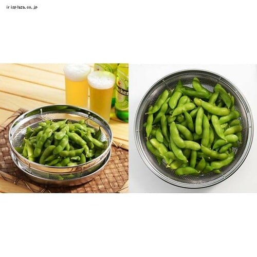 ヨシカワ 食道楽 盆ザル＆トレーセット 19cm SJ2018 【プラザセレクト】 7126064│アイリスプラザ│アイリスオーヤマ公式通販サイト