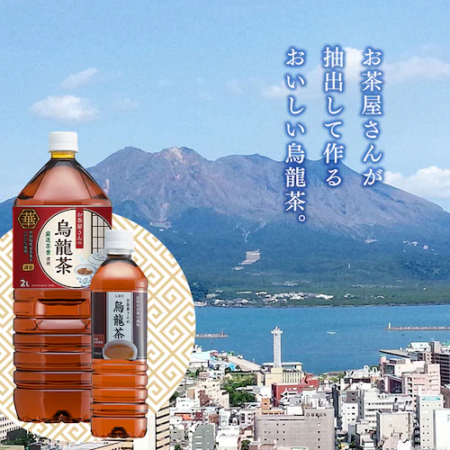 LDC お茶屋さんの緑茶・烏龍茶2L 6本 【プラザセレクト】【プラザマーケット】_8