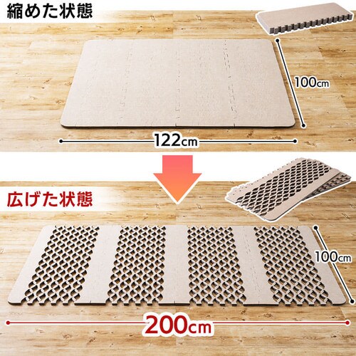 すのこ型 除湿マット シングル 【プラザセレクト】 7133262│アイリスプラザ│アイリスオーヤマ公式通販サイト
