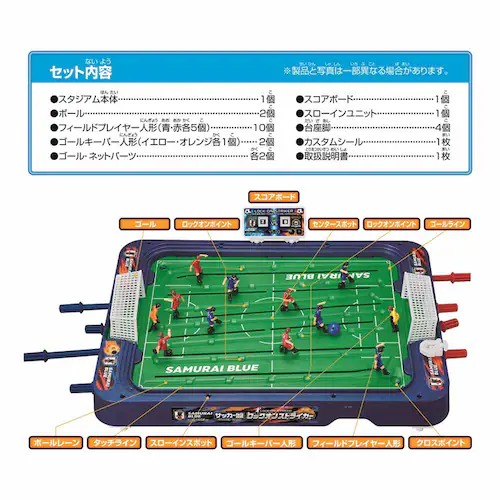 エポック社 サッカー盤 ロックオンストライカー サッカー日本代表Ver. 【プラザセレクト】_6