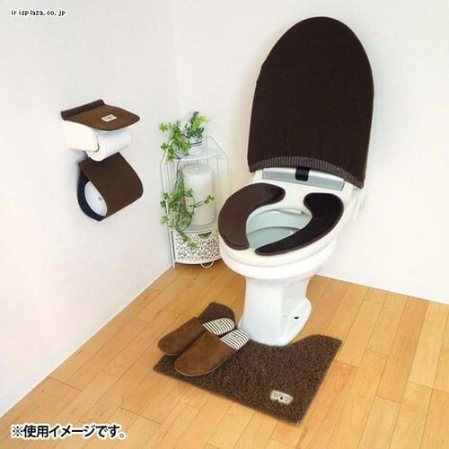 オカトー カラーモードプレミアム ミニトイレマット 40×50 アイボリー_6