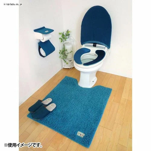 オカトー カラーモードプレミアム ロングトイレマット 80×70 ブラウン_3