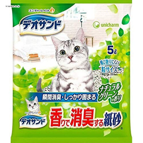ユニ・チャーム 【単品】デオサンド 猫砂 紙 デオサンド 香りで消臭