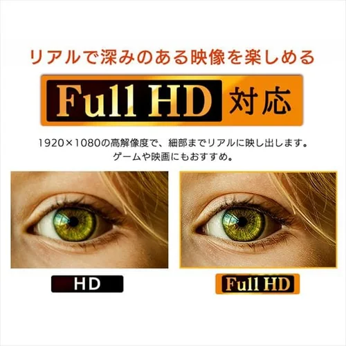 液晶モニター 平面 23.8インチ ワイド ブラック PMT-LCD24F-B _3