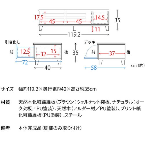 �A���_�[�e���r�� 120cm T-ATV-120 �i�`�������y�v���U�Z���N�g�z_18
