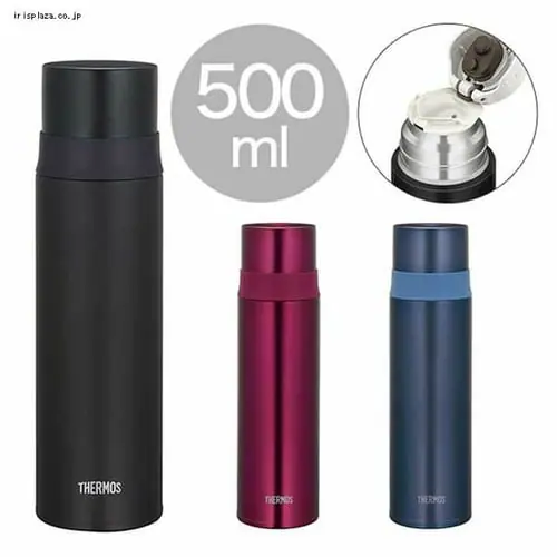 サーモス ステンレススリムボトル FFM-501 MSB ミスティブルー_2